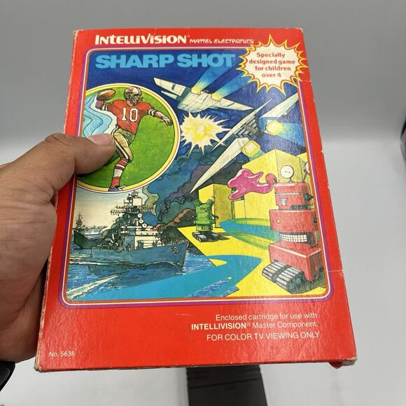 Intellivision Sharp Shot (1982) - With Original Box - Picture 5 of 11